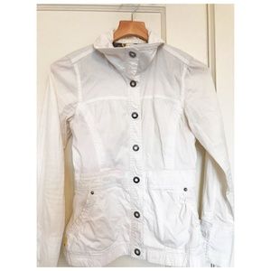 Lole white light jacket Size 6